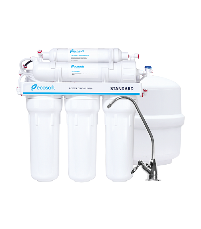 Φίλτρο αντίστροφης όσμωσης Ecosoft με δώρο Φίλτρο άνθρακα